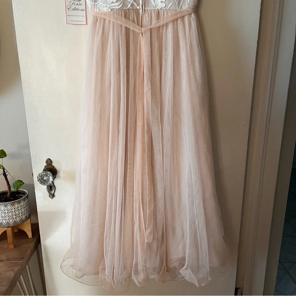 Rare Editions Sunday Best Taupe Dress, Girls Size 16 - Picture 6 of 12